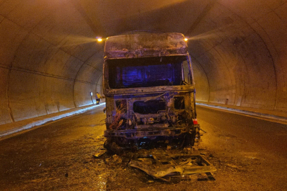 Su tankeri küle döndü