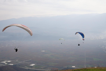 Yanan ormanlar için gökyüzünden paraşütle tohum yağdı