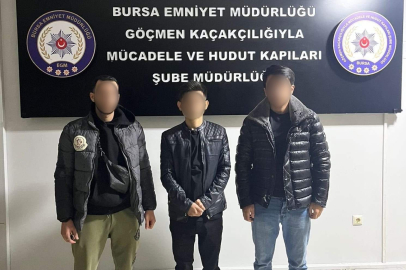 Bursa’da göçmen kaçakçılığına yönelik operasyon: 27 yabancı uyruklu şahıs yakalandı