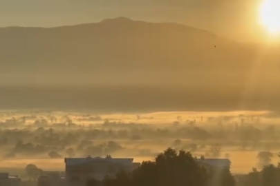 Bursa'da siste kartpostallık görüntüler ortaya çıktı