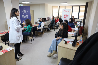 Üreten kadınlara büyükşehir desteği