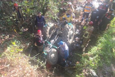 Traktör altında can pazarı