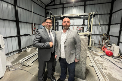 Bursa Uludağ Üniversitesi 3D beton yazıcı ile bir haftada 300 metrekarelik ev yapacak.