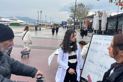 Mudanya Üniversitesi öğrencileri sağlık için seferber oldu