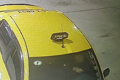 Gasbedilen taksinin yeni görüntüleri ortaya çıktı