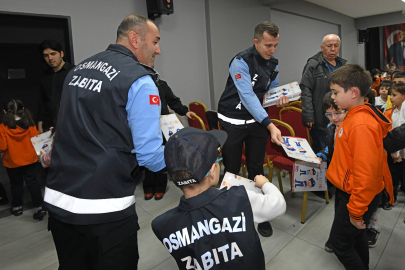 Osmangazi’de minikler zabıtanın görevlerini öğrendi