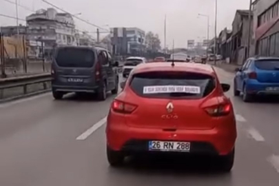 Boşanmayı düğün gibi kutladı: Bursa'da ilginç otomobil süslemesi güldürdü