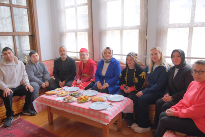 Engelli öğrenciler unutulmaz bir gün yaşadı