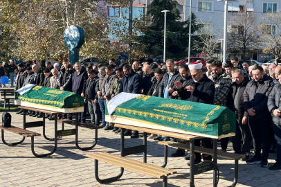 Öldürüp intihar etmişti, kızıyla yanyana toprağa verildi