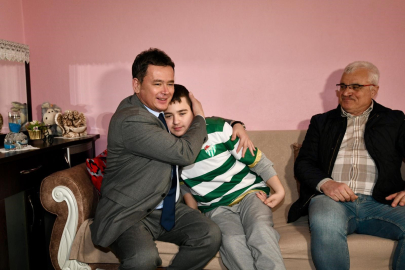 Başkan Aydın, özel bireyin mutluluğuna ortak oldu