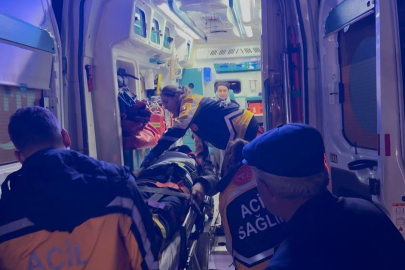 Yaralı sürücünün 'ayağım' feryadı yürek burktu