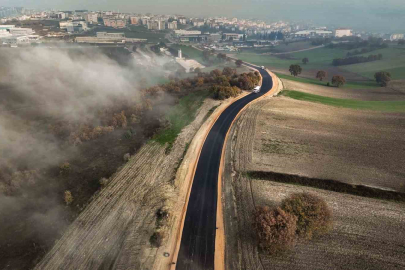 Nilüfer’deki çile sona erdi...Çamlık Bulvarı asfaltlandı