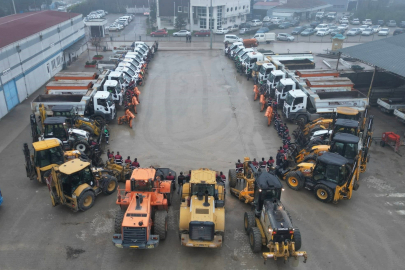 İnegöl Belediyesi’nde kış hazırlıkları tamam