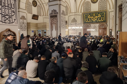 Regaip Kandili'nde Bursalılar Ulu Cami'de buluştu