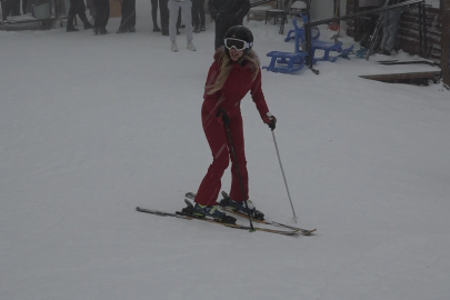 Uludağ'a haftasonu akını