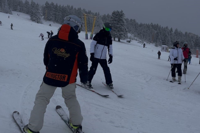 Yılbaşında turistlerin gözdesi Uludağ oldu