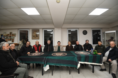 Başkan Aydın’dan Namık Kemal Spor Kulübü’ne Ziyaret