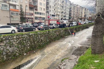 Bursa'da dereye düşen şahıs hayatını kaybetti