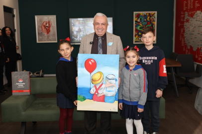 Minik İpek davet etti, Başkan Şadi Özdemir kırmadı