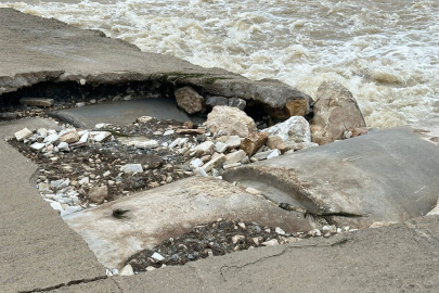 Mesire alanındaki hasarlı köprü tehlike saçıyor