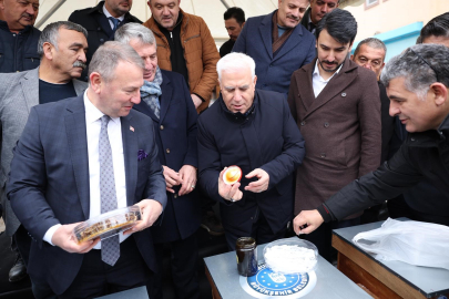 Büyükşehir'den dağ yöresine arı kovanı desteği