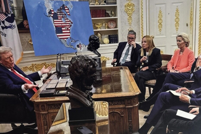 Trump'tan Kanada, Grönland ve Venezuelalı "yeni ABD haritası" paylaşımı