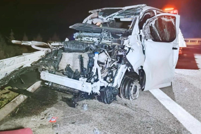 Altın yüklü zırhlı araç takla attı: 8 kilo altın kayıp