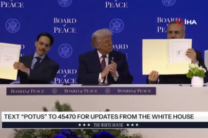 Trump'ın kurduğu Barış Kurulu'nun kuruluş sözleşmesi Davos'ta imzalandı