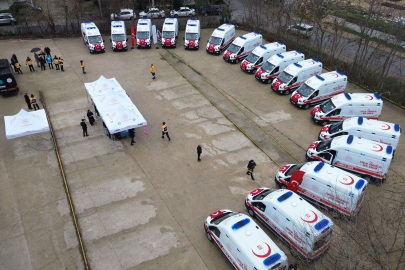 Bursa'ya 17 yeni 112 acil ambulansı