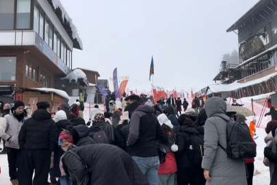 Sömestr tatilinde Uludağ’a büyük ilgi, pistler hınca hınç doldu