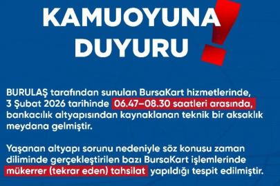 BURULAŞ’tan önemli uyarı