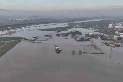 Bursa’da binlerce dekar ekili alan sular altında