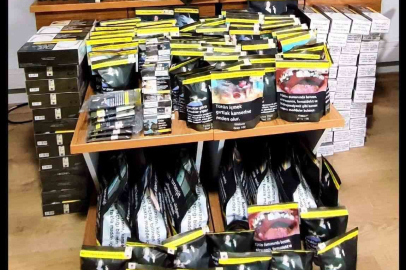 Mudanya’da kaçak tütün operasyonu...
