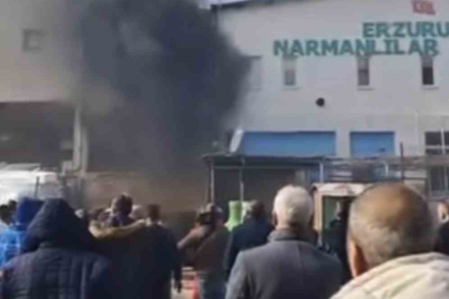 Bursa’da yangını vatandaşlar film izler gibi izledi