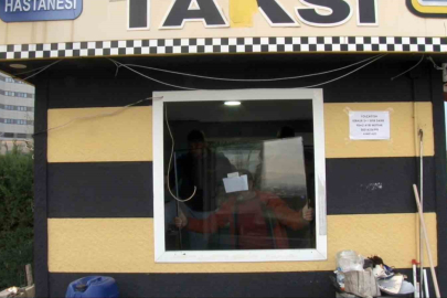 Taksi durağında dehşet anları: Güvenlik kamerası görüntüleri ortaya