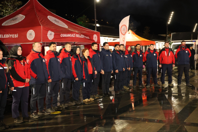 Osmangazi Belediyesi 6 Şubat’ı Unutmadı