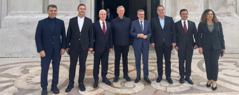 Başkan Bozbey Avrupa'da tarihi kent modelini inceledi