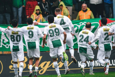 Bursaspor yeniden zirveye çıktı