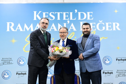 Kestel'de geleneksel sokak iftarı coşkusu