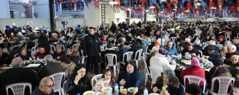 Mudanya'da gönüller bir oldu sofralar bereketle doldu