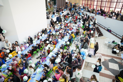 Yıldırım'da minikler için iftar vakti
