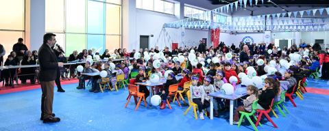 Yıldırım'da minikler için iftar vakti