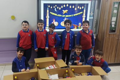 Minik ellerin büyük yüreği