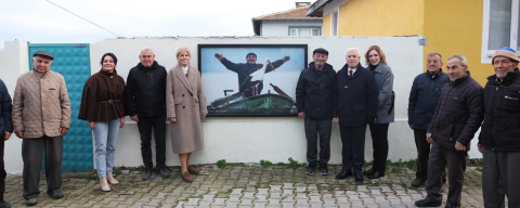 Başkan Bozbey'den Yaren Leylek ve Adem Amca'ya ziyaret