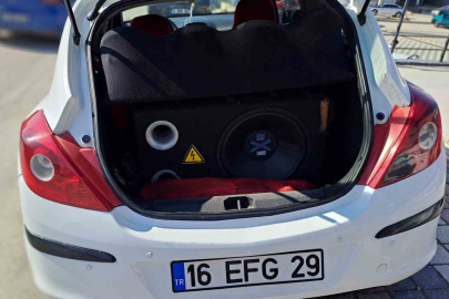 Bursa’da araçta ses sistemi bulunan sürücüye ceza yağdı