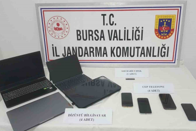 Bursa’da Jandarmadan milyonluk bahis vurgununa darbe, 4 kişi yakalandı