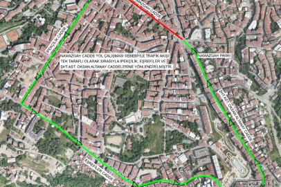 Bursa’da trafik düzenlemesi