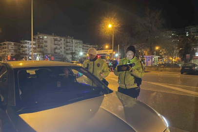 Mudanya’da trafikte huzur için gece denetimi
