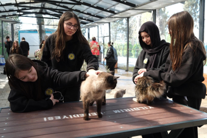 Gençerlerden patili canlara ziyaret