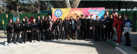 Gençerlerden patili canlara ziyaret